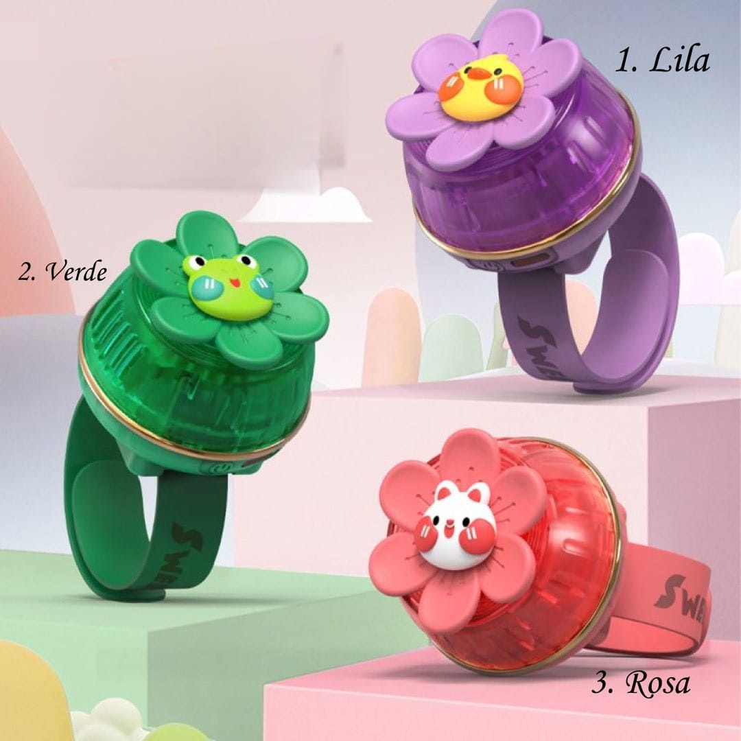 MINI VENTILADOR PULSERA PARA NIÑOS